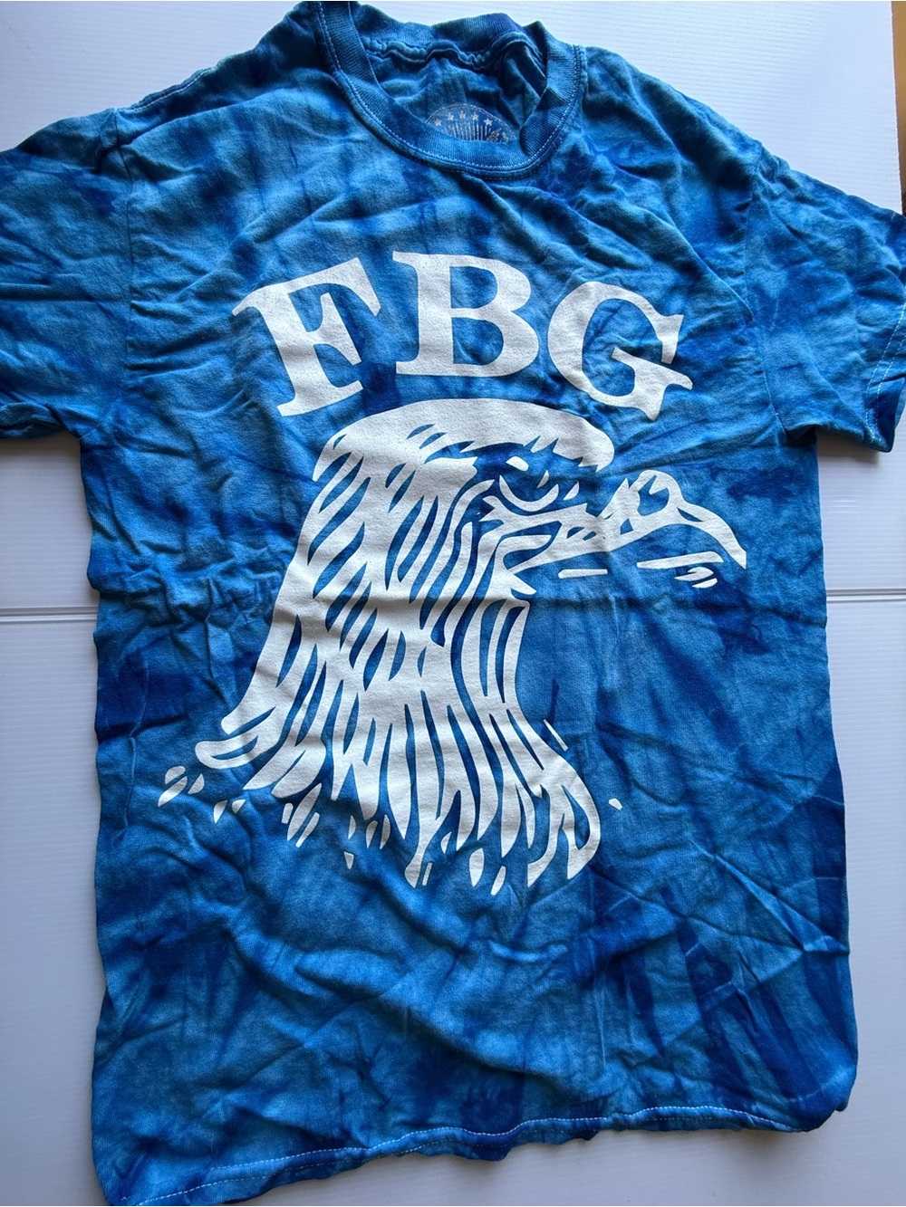 FBG Blue Tie-Dye Men’s  Graphic Tee